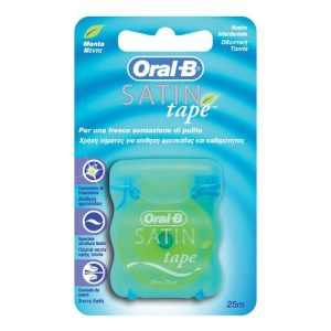 Oral-B Filo Interdentale Satin Tape Menta 25 metri